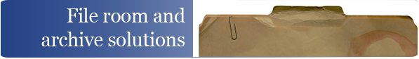 File room and archive solutions