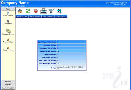 Main Menu